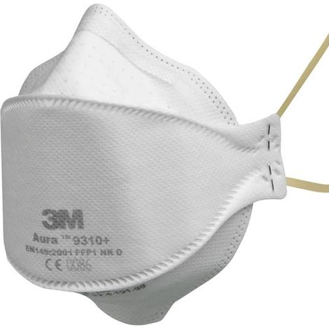 Masque anti-poussières confort sans soupape FFP1 Boite de 20 3M
