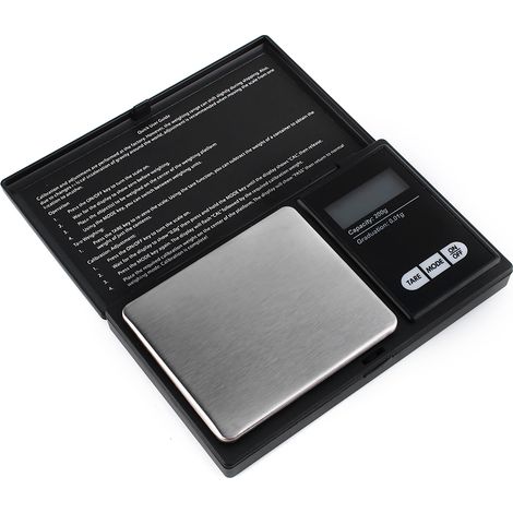 Balance numérique de poche 200g x 0.01g pour bijoux, or, argent, pièces et herbes (1/5)