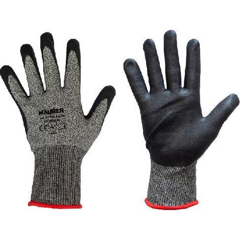 GUANTI LAVORO ANTITAGLIO NITRILE "G-SHIELD II" TG. 9 MAURER - CF.CAVALI