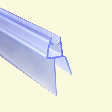 Junta de estanqueidad, goma para la mampara de espesor de 6mm, longitud de 90cm (1/2)