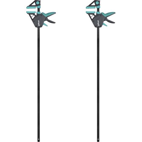 Lot Serre-Joints à une main - Force de serrage 150 kg - Ouverture 915 mm - Pour une utilisation polyvalente, réf 8678060 (1/5)