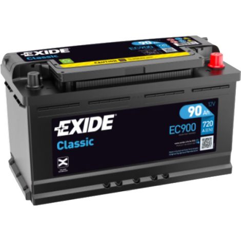 Batería Exide 90Ah EC900