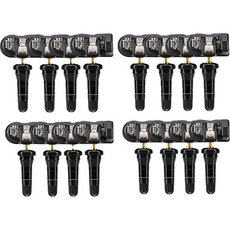 Sensor TPMS, doble frecuencia, compatibilidad universal, 16 unidades, 2 en 1, de goma. (1/2)