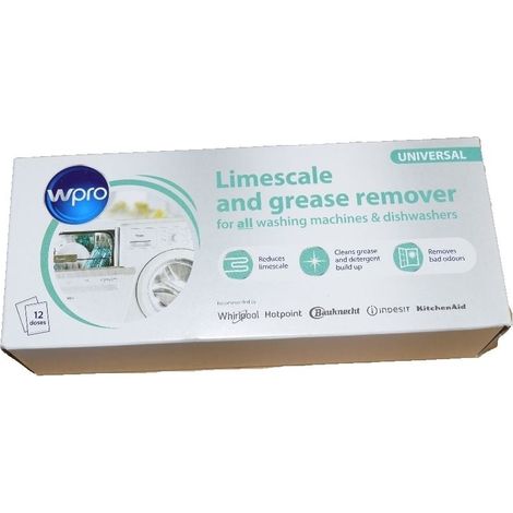 Limescale & Detergent Remover - Pack of 12 for Hotpoint Washing Machines (1/5)