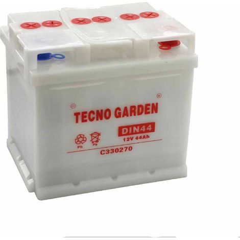 Batteria 44 Ah, Polo Positivo a DX, L. mm 210, P. mm 175, H. mm 190
