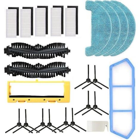 AMXCNOY Saugroboter A4s A40 Cen550 Hauptbürste Seitenbürste HEPA-Filter Bürstenabdeckung Wischtuch Hauptbürste (1/3)