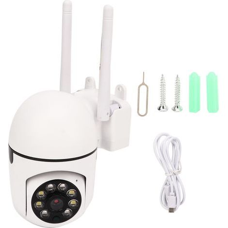 Two-way 1080p WiFi Smart IP Bulb intercom with LED security light for courtyard (1/5)