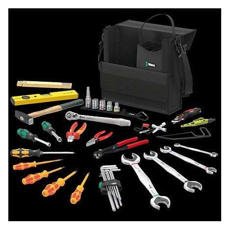 Wera 2go SHK 1 kit di strumenti neri per idraulica (1/3)