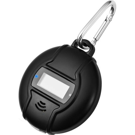 Repelente ultrasónico, alimentado por energía solar y USB, contra mosquitos, cucarachas, arañas, hormigas, chinches y pulgas (portátil, para uso en exteriores). (1/5)