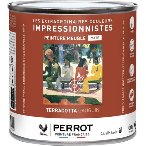 PEINTURE MATE POUR MEUBLE TERRACOTTA GAUGUIN 500ML  - PERROT