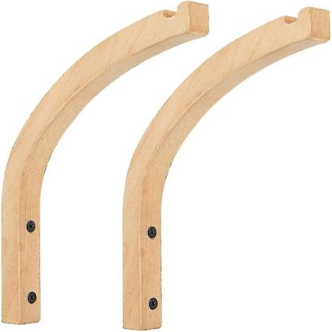Crochets muraux en bois, supports pour plantes d'intérieur, crochets muraux pour plantes suspendues, support à fleurs, w (1/5)