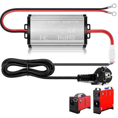 Convertisseur de tension 230 V vers 12 V, 230 V vers 12 V pour chauffage à air diesel 5 kW 8 KW, portable 230 V vers 12 V pour caravane - Bloc d'alimentation pour chauffage auxiliaire diesel (1/5)