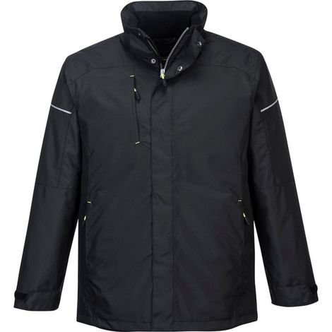 Parka Hivers Pw3 Couleur : Noir Taille Xxl - Portwest (1/3)