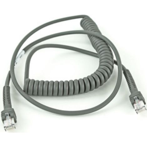 CABLE RS232 6IN COILED ROHS COMPLIANT Alargador eléctrico