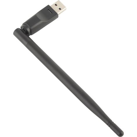 Adaptateur réseau sans fil 7601 : transmission 150 Mbps, USB 2.0, format compact et rotatif. (1/5)