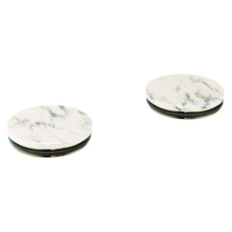 Einlagen Atrio Private Coll. 48460 White Attica Caesarstone chrom (1/3)