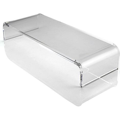 Robuster Tisch-Monitorständer aus Acryl, transparent