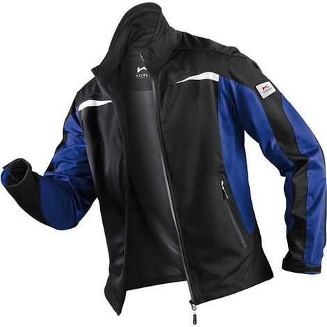 Chaqueta de trabajo Ultrashell negro/azul., Talla 3XL