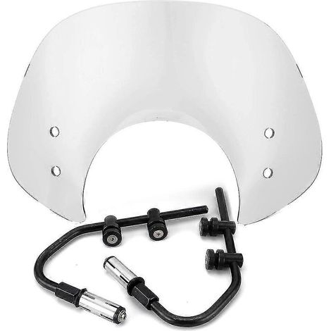 Windschutzscheibe für Piaggio Vespa LX50, LX125, LX150, LX 50 125 150, GT200, GTS125, GTS250, GTS300, GT, GTS 300 (2017–2020, alle Baujahre) – klar