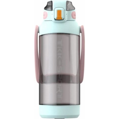 Gourde - 1,4 L - Tritan Sans BPA - Étanche Avec Bague En Silicone Et Verrouillage - Pour Randonnée Gym Basketball Voyage (1/4)
