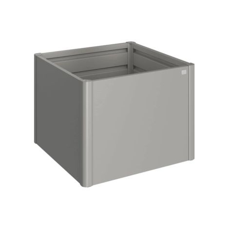 aiuola rialzata 1x1 grigio quarzo metallizzato - biohort. 68005 (1/4)