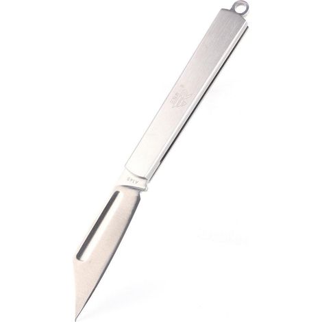 Kompaktes Taschenmesser mit 4Cr15N Klinge und Edelstahlgriff, 15 cm
