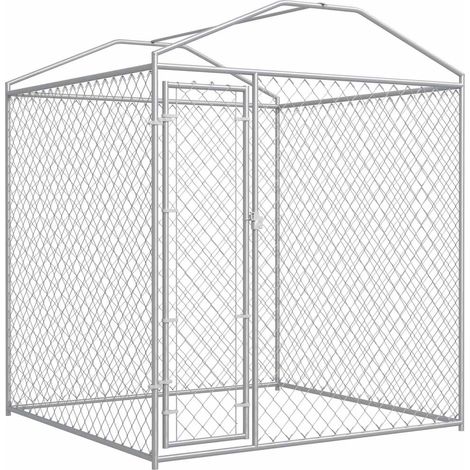 Maison Exclusive - Canile da Esterno con Tetto 193x193x225 cm
