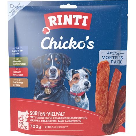 Rinti Chicko Hundesnack Vielfalt XXL 700 g