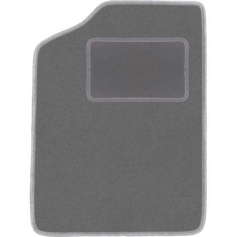 Alfombrilla de terciopelo para el conductor para: Renault 5 hatchback (1972-1985) grafito