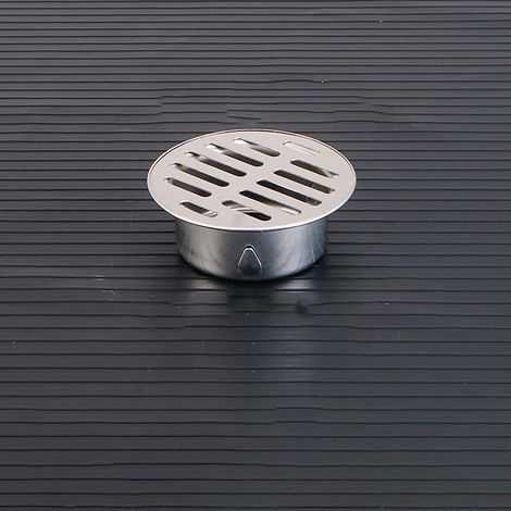 Siphon De Sol Rond en Acier Inoxydable, Grille De Goutte, Filtre Anti-Encrassement, Outils De Maison pour Balcon, Cour,Siphon De Sol(繪83 mm)