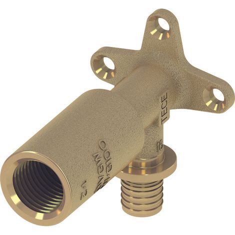 TECEflex rondelle murale, longue, dim. 16x1/2\", bronze au