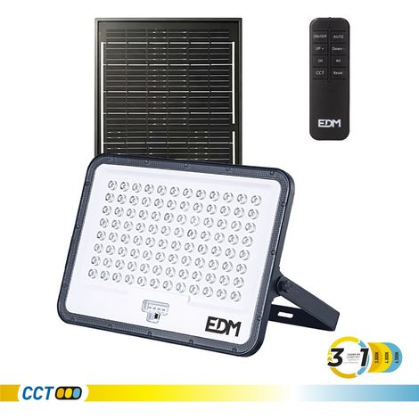 Foco proyector led solar 3cct 200 w 2200 lm