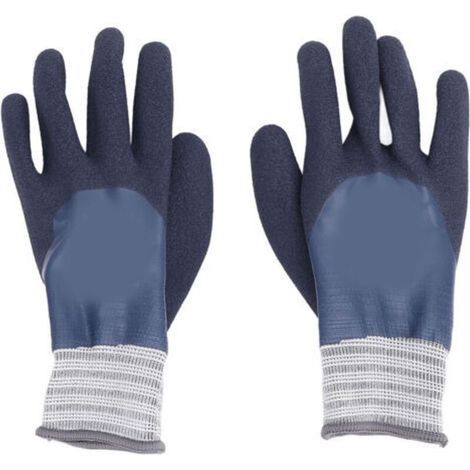 Gants Isolants Électriques 1000V En Caoutchouc Antidérapant Pour Travaux Professionnels Protection Contre Les Chocs Électriques (1/5)