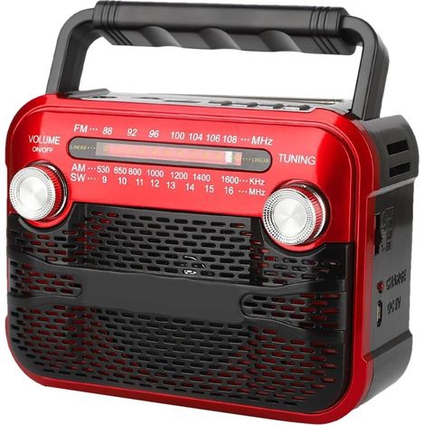 Radio D'extérieur Énergétique Audio Extérieur avec Lampe De Poche (1/5)