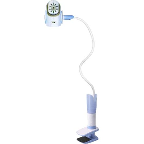 Trépied pour babyphone, trépied pour caméra bébé, support de fixation avec tuyau flexible et pince réglable (1/5)