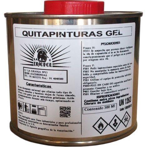 DISOPOLSA Gel-Farbentferner 500 ML