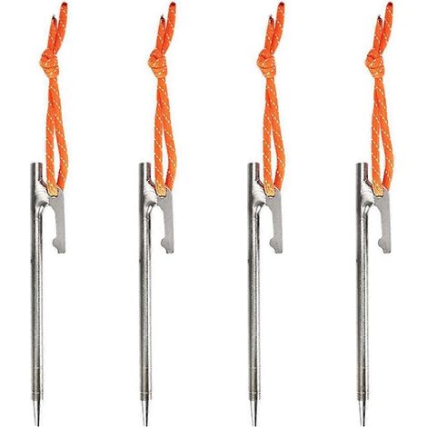 Piquets de tente en alliage de titane, 30 cm (1/5)