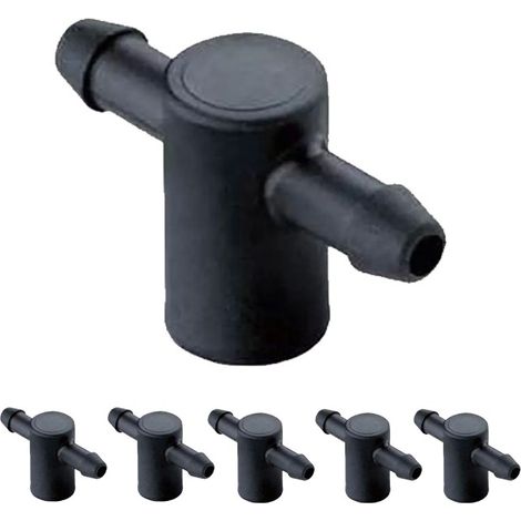 Pack 500 Adaptador 2 salidas 3mm para goteros Idrop. Util para microtubos