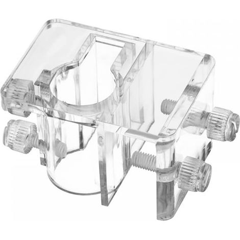 Aquarium Acrylic Lily Pipe Fixture, Aquarium Clamp Lily Pipe Fixture Holder for Fix 12-16mm Inflow Outflow Tube (1/5)