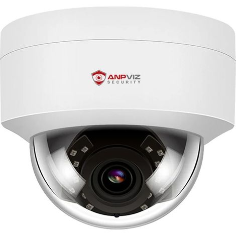 Cámara domo IP, resolución de 4MP, diseño resistente a la intemperie, 5MP, color blanco, 2.8mm-a (1/2)