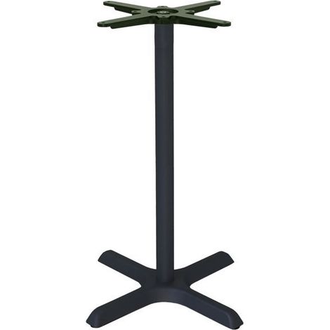 Piétement pour mange-debout hauteur 110 cm modèle Dina noir