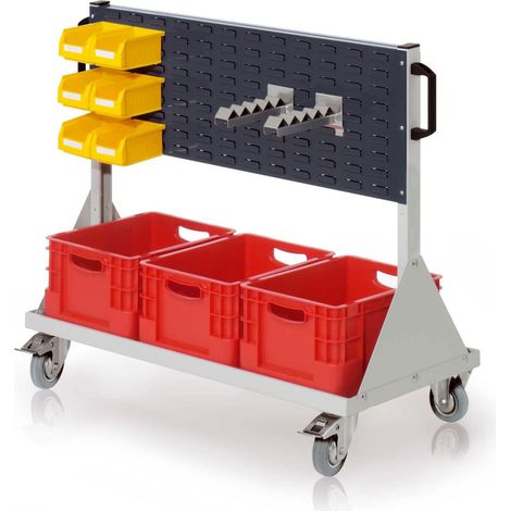 Kappes RasterMobil® Größe 2 - 1000x890x500mm - 2x Schlitzplatten - 13-teilig - anthrazitgrau