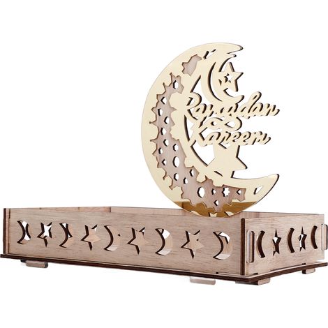 Plateau de Service en Bois de Buis pour Desserts, Plateau à Gâteaux pour Fêtes et Célébrations, Idéal pour Décoration de Table et Événements Spéciaux (1/5)
