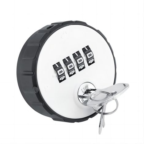 Cadenas numériques en alliage de zinc Serrure de boîte aux lettres Mot de passe Lock avec clé 26 mm (1/5)