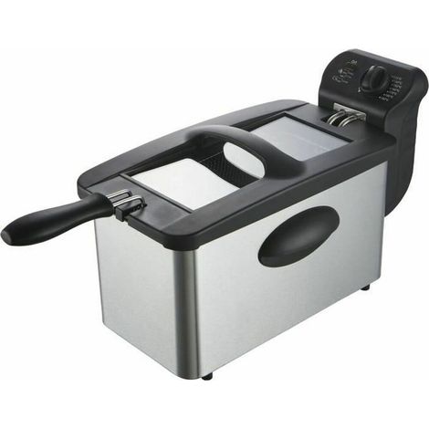 Continental Edison CERFR3IN2 freidora inox 3L 2000W (1/5)