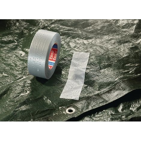 tesa Duct Tape, 50mx75mm, mit recyceltem Träger, silber-grau