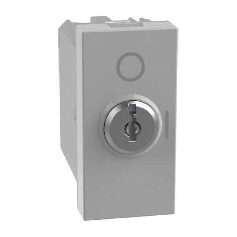 Interruttore A Chiave 2P 16Ax Grigio Matixgo ( BTICINO cod. JG4012 )