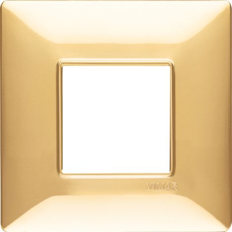 VIMAR - 14647.24 Placca 2M BS oro lucido