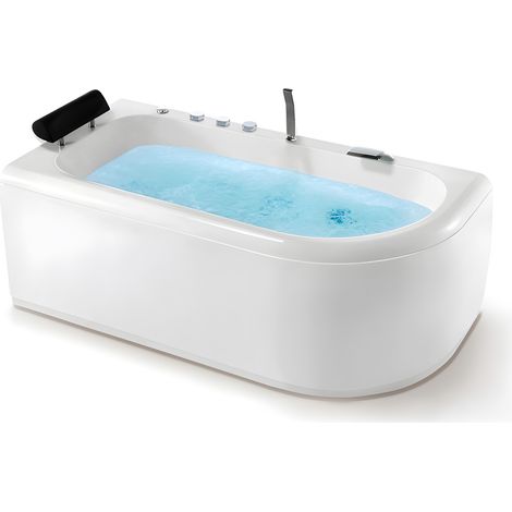 Baignoire balnéo asymétrique 170x85 cm IRIS GAUCHE IMASSAGE