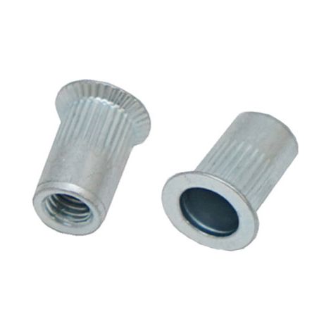 Rivet Acier Gris longueur 15mm diamètre 6.9mm M5 ( Prix pour Sachet de 100 )